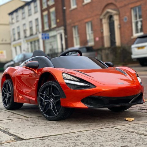 Auto na Akumulator Mc Laren 720S Pomarańczowy Lakier