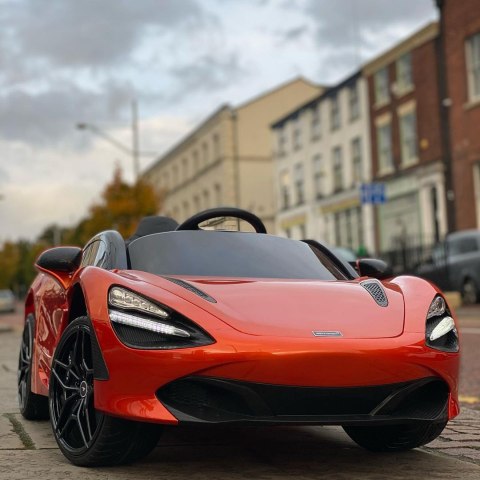 Auto na Akumulator Mc Laren 720S Pomarańczowy Lakier