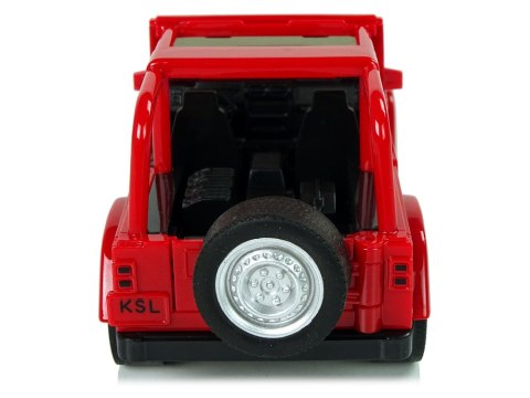 Samochód Terenowy Auto Straż Pożarna Czerwony