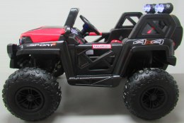 Auto BUGGY x9 pompowane koła 4x4 czerwony