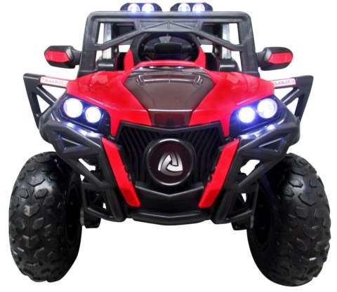 Auto BUGGY x9 pompowane koła 4x4 czerwony
