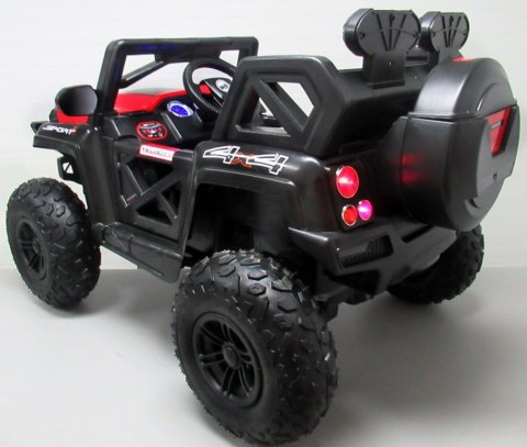 Auto BUGGY x9 pompowane koła 4x4 czerwony