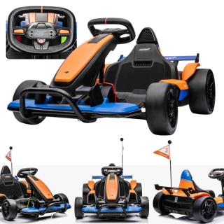 Pojazd Gokart McLaren Drift Pomarańczowy
