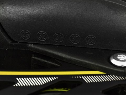 Rolki, Łyżwy, Zestaw 4w1 31-34 Żółte