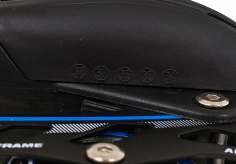 Rolki, Łyżwy, Zestaw 4w1 35-38 Niebieskie