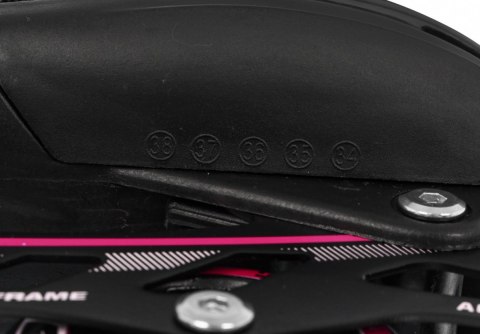 Rolki, Łyżwy, Zestaw 4w1 35-38 Różowe