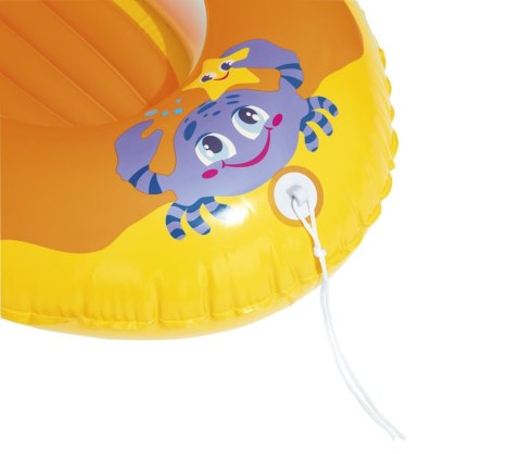 Dmuchany Ponton Dla Dzieci 119 cm x 79 cm Pomarańczowy Bestway 34009