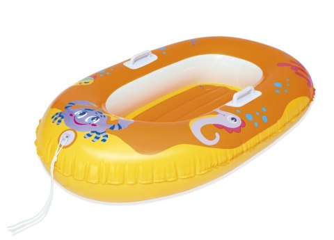 Dmuchany Ponton Dla Dzieci 119 cm x 79 cm Pomarańczowy Bestway 34009