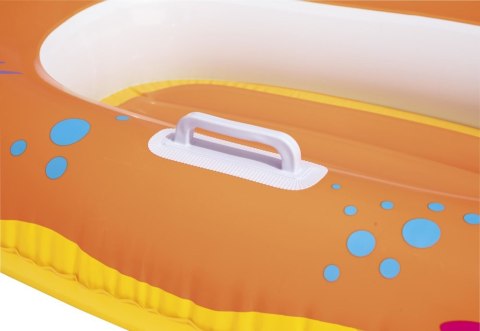 Dmuchany Ponton Dla Dzieci 119 cm x 79 cm Pomarańczowy Bestway 34009