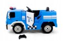Auto na akumulator wóz POLICJA niebieski
