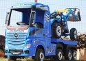 Mercedes Actros + naczepa Niebieski