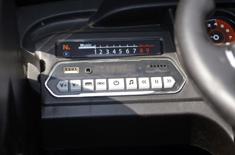 TIR / Ciągnik siodłowy na akumulator Container Truck Czarny + Naczepa