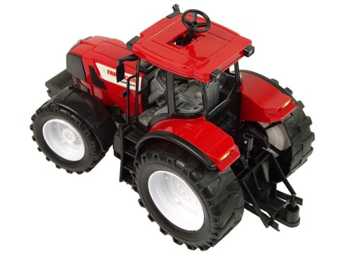 Traktor Czerwony Wywrotka Żółta Ciągnik 50 cm
