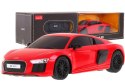 Autko R C Audi R8 Czerwony 1 24 RASTAR