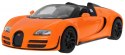 Autko R C Bugatti Veyron Grand Sport Pomarańcz 1 14 RASTAR