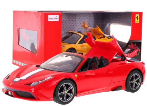 Autko R C Ferrari 458 Speciale A Czerwony 1 14 RASTAR