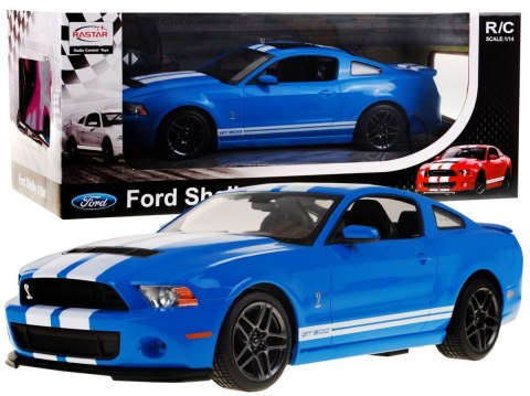 Autko R C Ford Shelby Mustang GT500 Niebieski 1 14 RASTAR