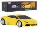 Autko R C Lamborgihini HURACAN LP610-4 Żółty 1 24 RASTAR