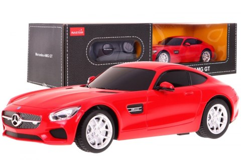 Autko R C Mercedes AMG GT Czerwony 1 24 RASTAR