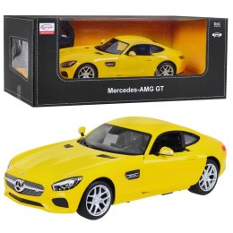 Autko R C Mercedes AMG GT Żółty 1 14 RASTAR