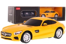 Autko R C Mercedes AMG GT Żółty 1 24 RASTAR