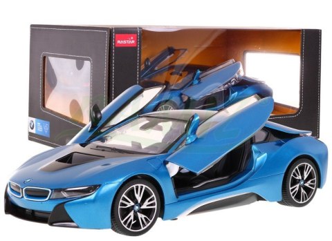 Autko R/C BMW i8 Niebieski 1:14 RASTAR