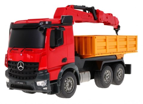 Autko R C Mercedes-Benz Arocs 2 4G Dźwig HDS Double E