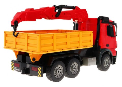 Autko R C Mercedes-Benz Arocs 2 4G Dźwig HDS Double E