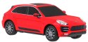 Autko R C Porsche Macan Turbo Czerwone 1 24 RASTAR