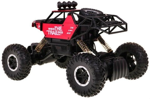 Auto 1 14 Metalowy Crawler 4x4 Łazik R C 2 4G Czerwone