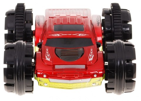 Auto R C Dwustronne Zielono-Czerwone