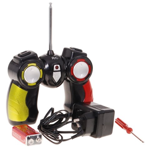 Auto R C Dwustronne Zielono-Czerwone