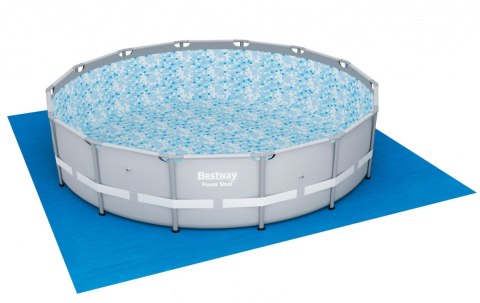 Basen Stelażowy 14FT 427x107cm POWERSteel Pompa Piaskowa BE