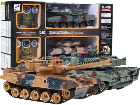 Bitwa Wojna Czołgów z Dymem R C 2 4G