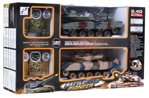 Bitwa Wojna Czołgów z Dymem R C 2 4G