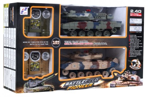 Bitwa Wojna Czołgów z Dymem R C 2 4G