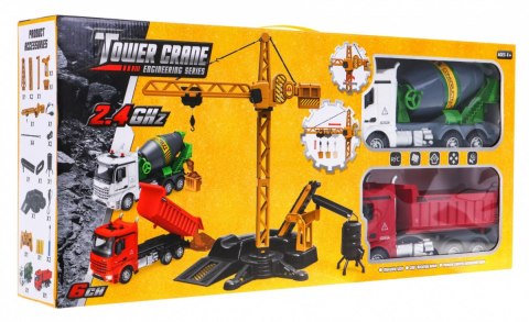Budowa Dźwig Żuraw R C Pojazdy