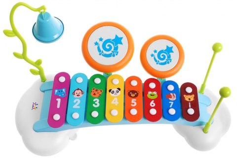 Cymbałki z Perkusją Dla Najmłodszych