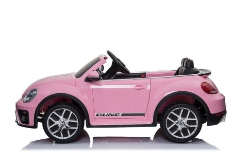 Auto Na Akumulator Volkswagen Beetle Dune Różowy