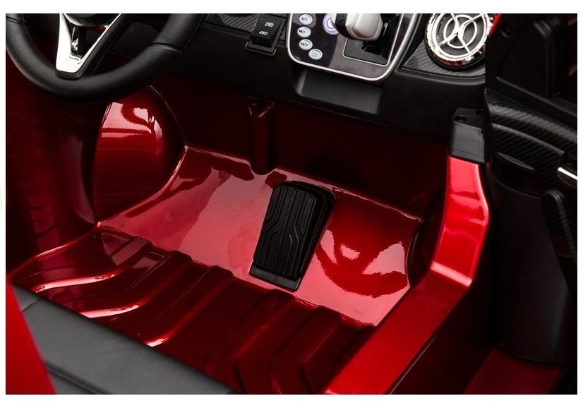 Pojazd Mercedes X Czerwony Lakierowany + LCD
