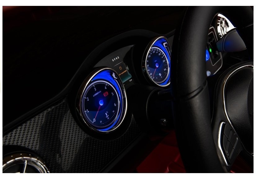 Pojazd Mercedes X Niebieski Lakierowany + LCD