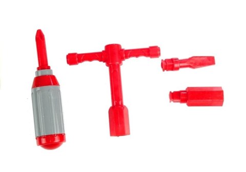 Wóz Strażacki z Drabiną Do Rozkręcania + Narzędzia