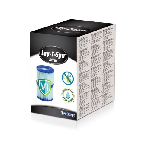 Filtr Antybakteryjny Do Pompy VI Lay-Z-Spa BESTWAY