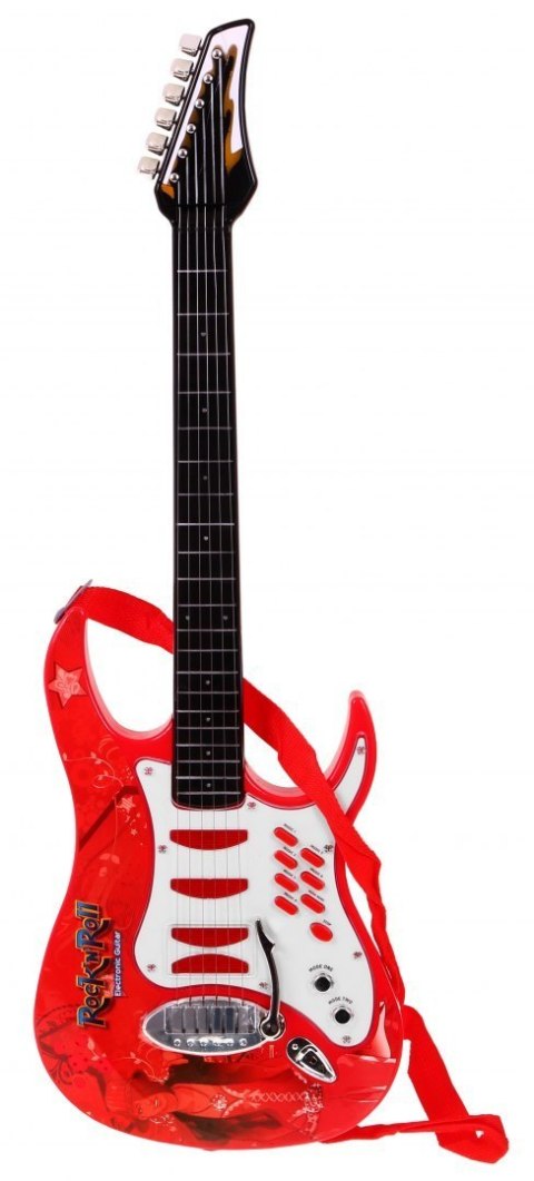 Gitara Elektryczna Wzmacniacz Czerwona