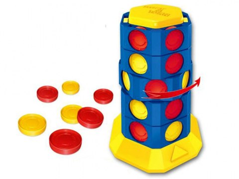 Gra logiczna CONNECT 4 TWIST TURN Line Up