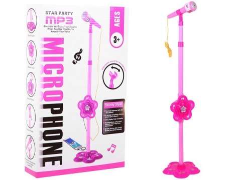 Mikrofon Karaoke Z Kwiatuszkiem STAR PARTY