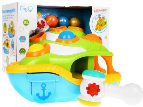 Muzyczny Statek Kulki Młotek