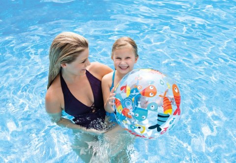 Piłka plażowa 51 cm Rybki INTEX