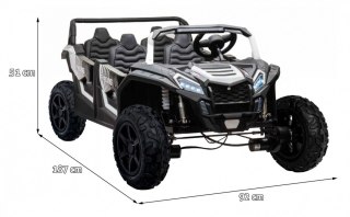 Pojazd 4-osobowy Buggy ATV RACING UTV2000 Biały