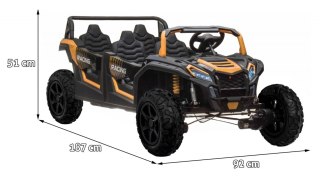 Pojazd 4-osobowy Buggy ATV RACING UTV2000 Złoty